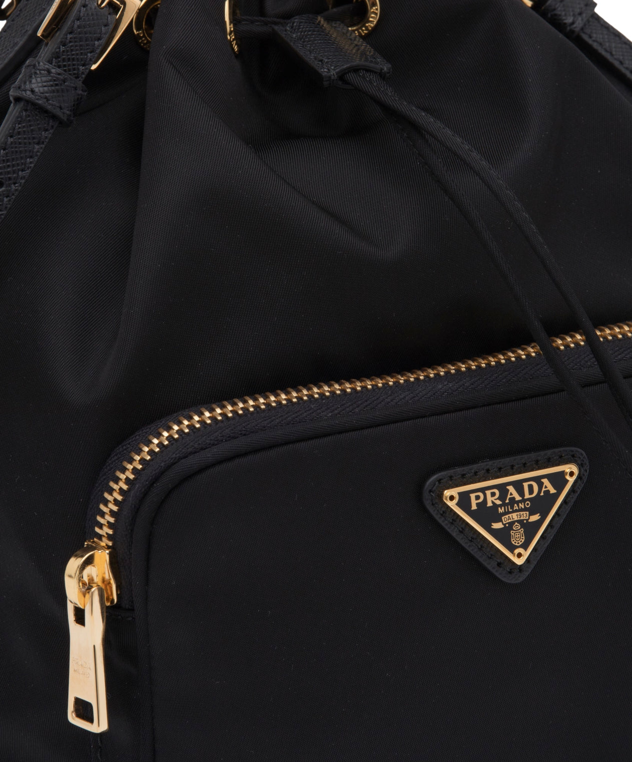 Nylon Prada Duet Shoulder Bag 1BH038