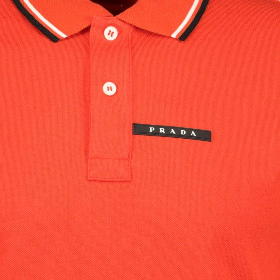 Short Sleeve Polo Orange