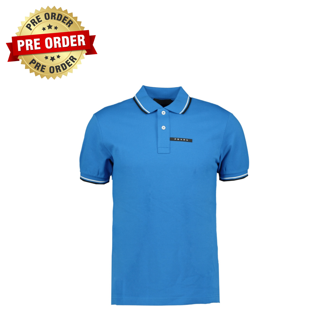 Short Sleeve Polo Blue