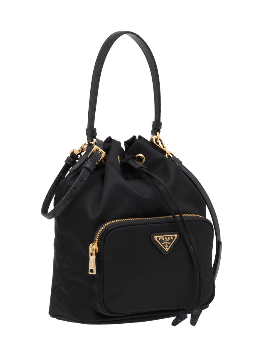 Nylon Prada Duet Shoulder Bag 1BH038