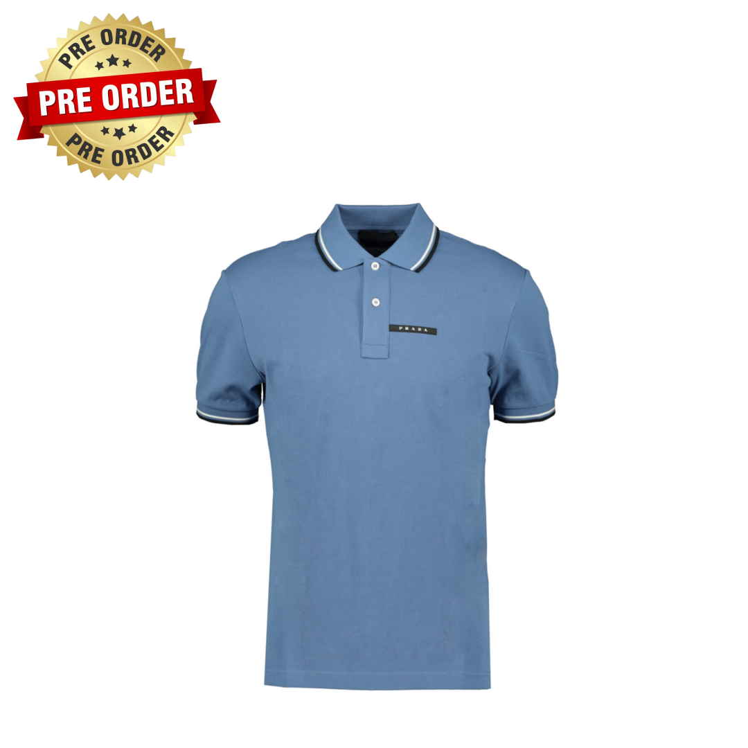 Short Sleeve Polo Blue