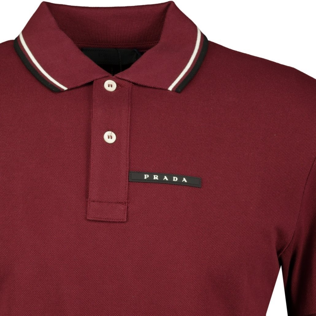 Short Sleeve Polo Maroon