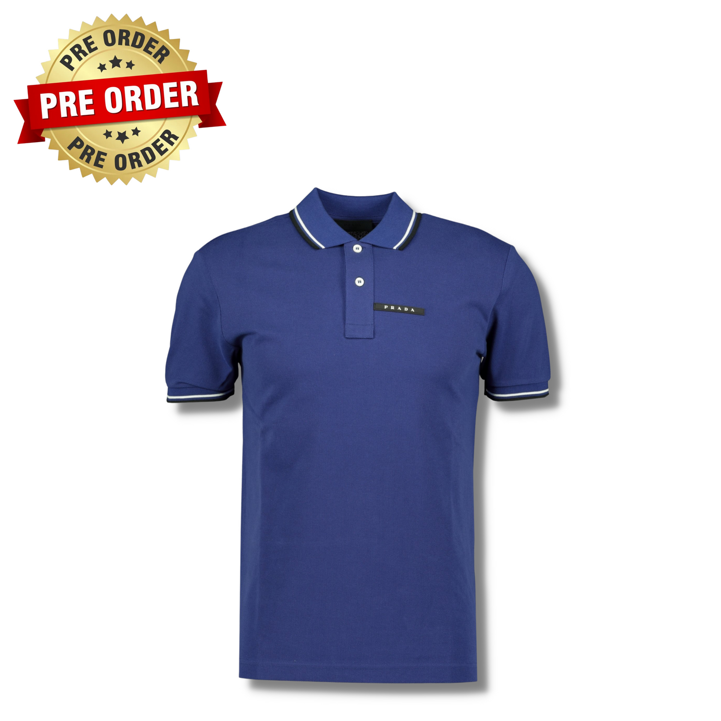 Short Sleeve Polo Navy Blue